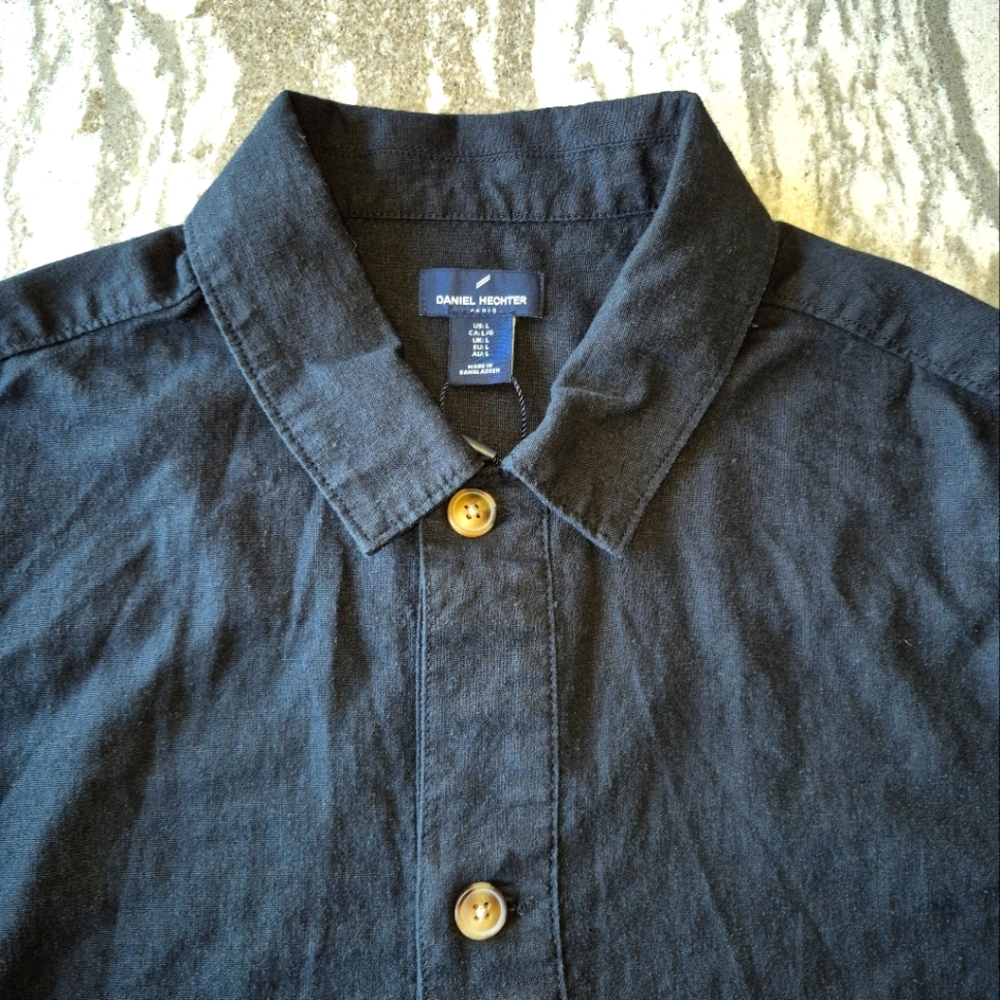 Daniel Hechter Men's Linen Blend Shirt/Jacket Size Large New